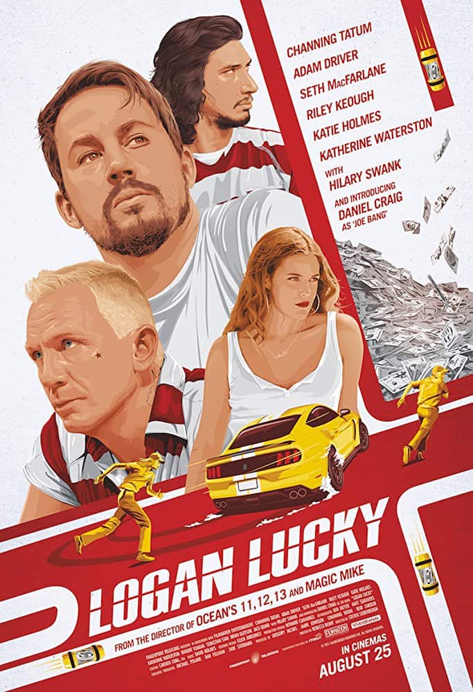 ดูหนังออนไลน์ Logan Lucky (2017) แผนปล้นลัคกี้ โชคดีนะโลแกน