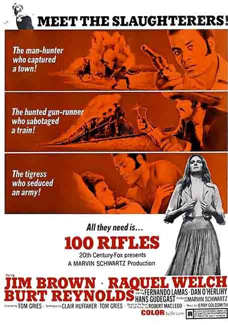 ดูหนังออนไลน์ 100 Rifles (1969) ศึกเม็กซิกัน