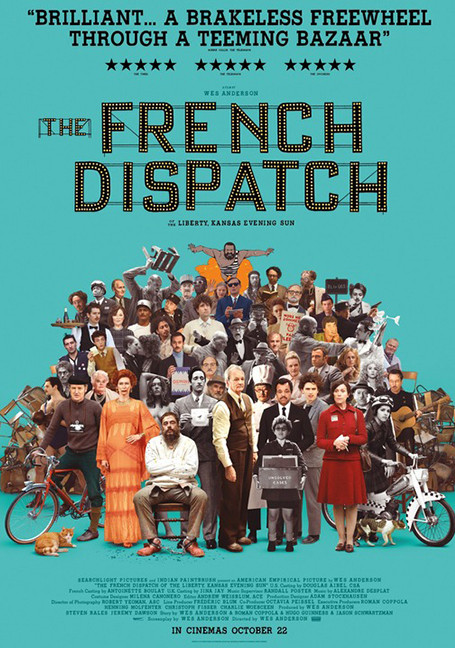 ดูหนังออนไลน์ฟรี The French Dispatch (2021) ก๊วนข่าวหัวเห็ด