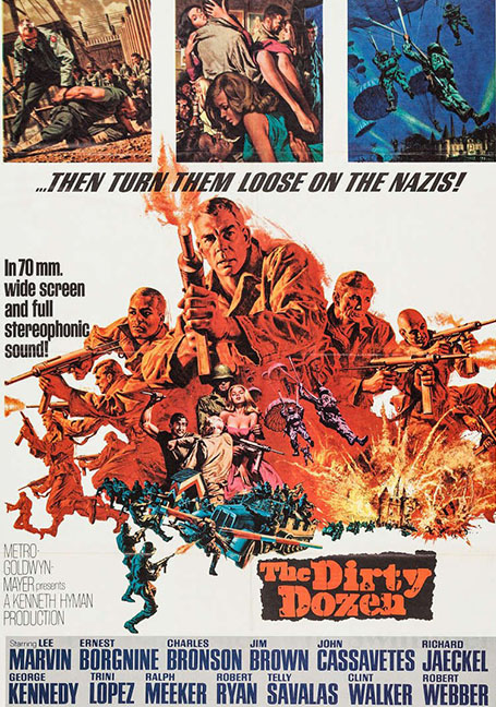 ดูหนังออนไลน์ THE DIRTY DOZEN (1967) 12 เดนตาย