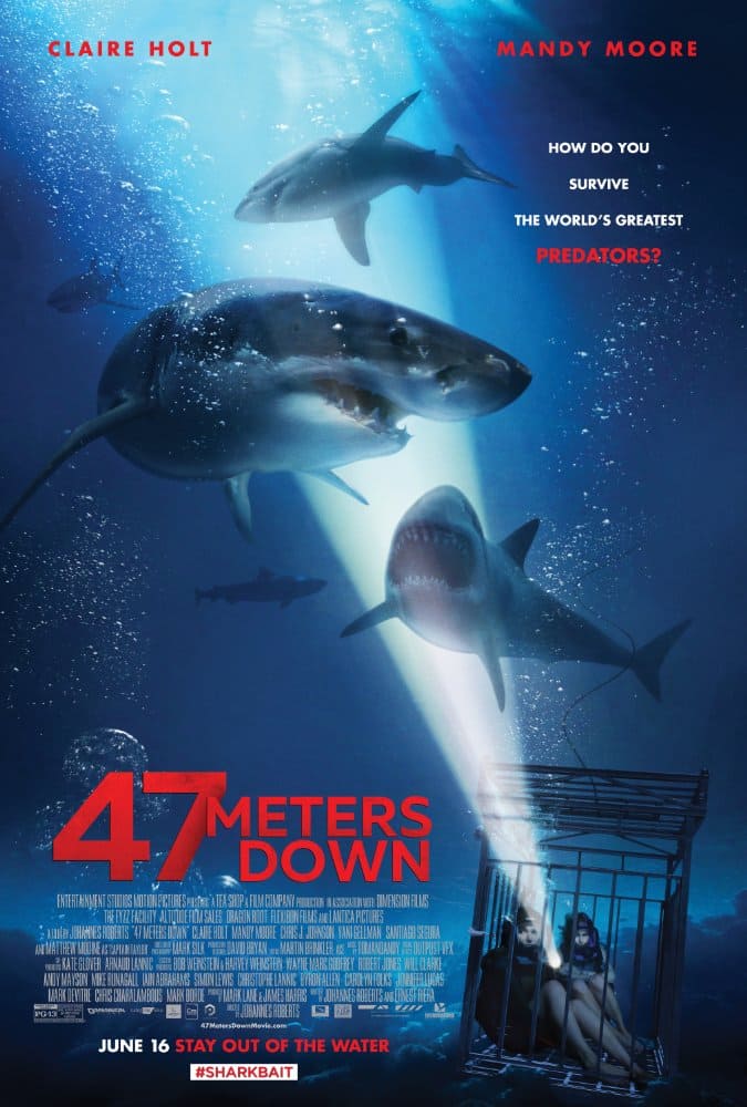 ดูหนังออนไลน์ฟรี Meters Down 47 (2017) ดิ่งลึกเฉียดนรก