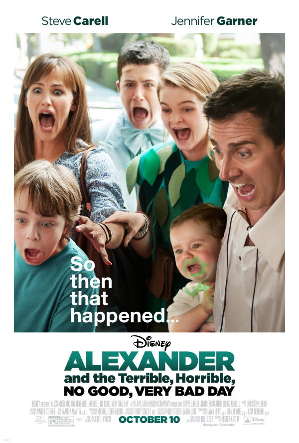 ดูหนังออนไลน์ฟรี Alexander and the Terrible Horrible No Good Very Bad Day (2014) อเล็กซานเดอร์กับวันมหาซวยห่วยสุดๆ