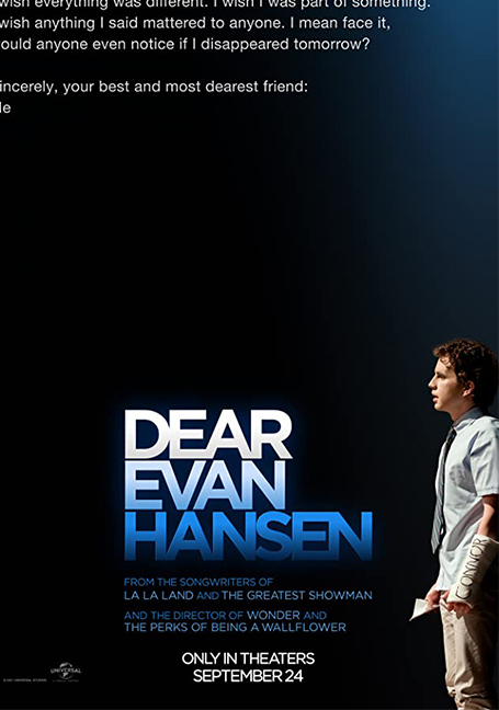 ดูหนังออนไลน์ฟรี Dear Evan Hansen (2021)