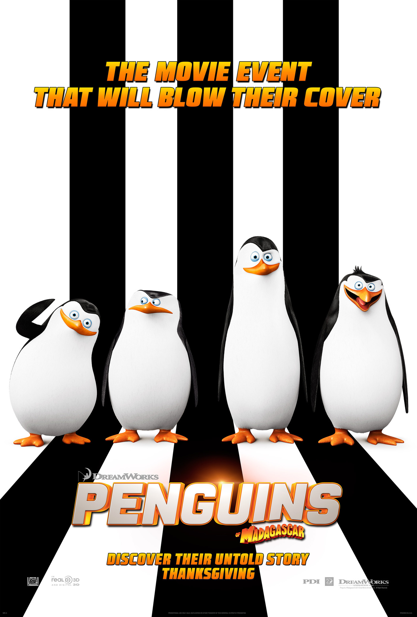 ดูหนังออนไลน์ฟรี Penguins of Madagascar (2014) เพนกวินจอมป่วน ก๊วนมาดากัสการ์