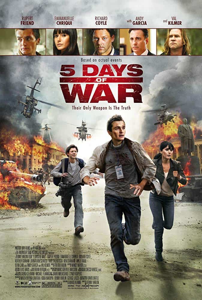 ดูหนังออนไลน์ฟรี 5 Days Of War (2011) สมรภูมิคลั่ง 120ชั่วโมง