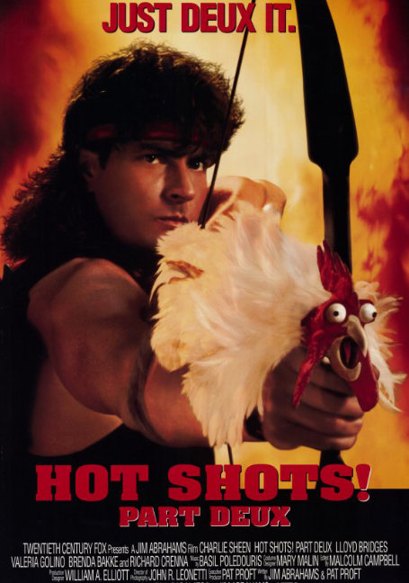 ดูหนังออนไลน์ฟรี Hot Shots! Part Deux (1993) ฮ็อตช็อต 2 เสืออากาศจิตป่วน ตอน นักรบแรมเบอะสมองเลอะ