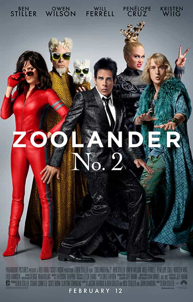 ดูหนังออนไลน์ Zoolander 2 (2016) ซูแลนเดอร์ 2 เว่อร์วังอลังการ